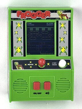 Konami Frogger Mini Retro Arcade Game 09550 Tested Works